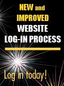 New and Improved Website Log-In Process -- Log in today