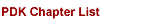 PDK Chapter List